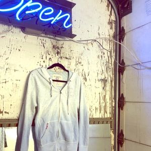 🔷◽️BEAUTIFUL BLUE OMBRÉ ZIP UP HOODIE